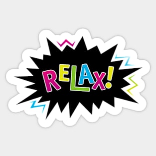 Colleen Ballinger Merch Relax Sticker